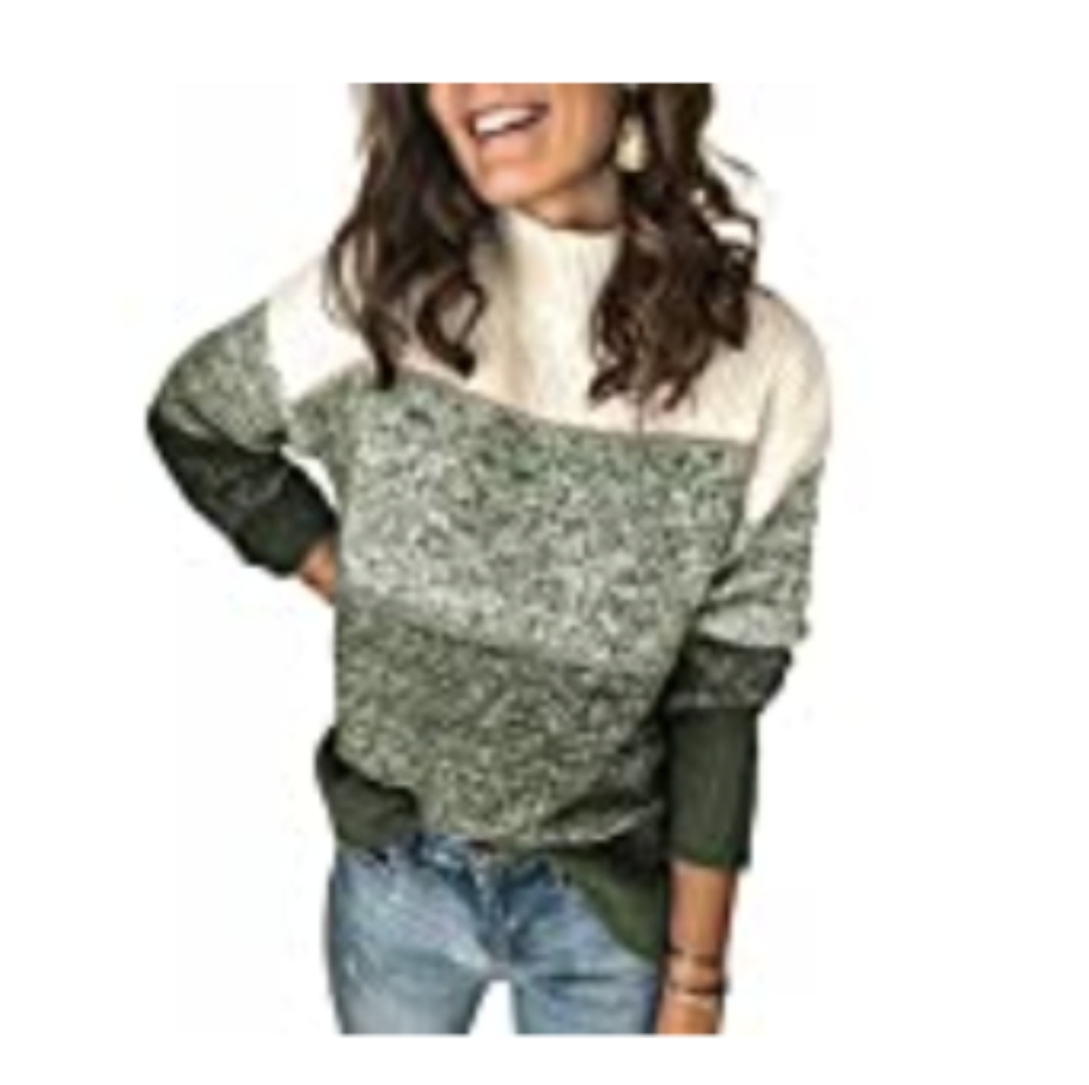 Womens Cowl Neck Sweater Size Medium